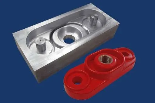 Hapflex Seismic Foot Aluminum Mold